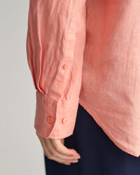 Camisa Relaxed Fit de lino