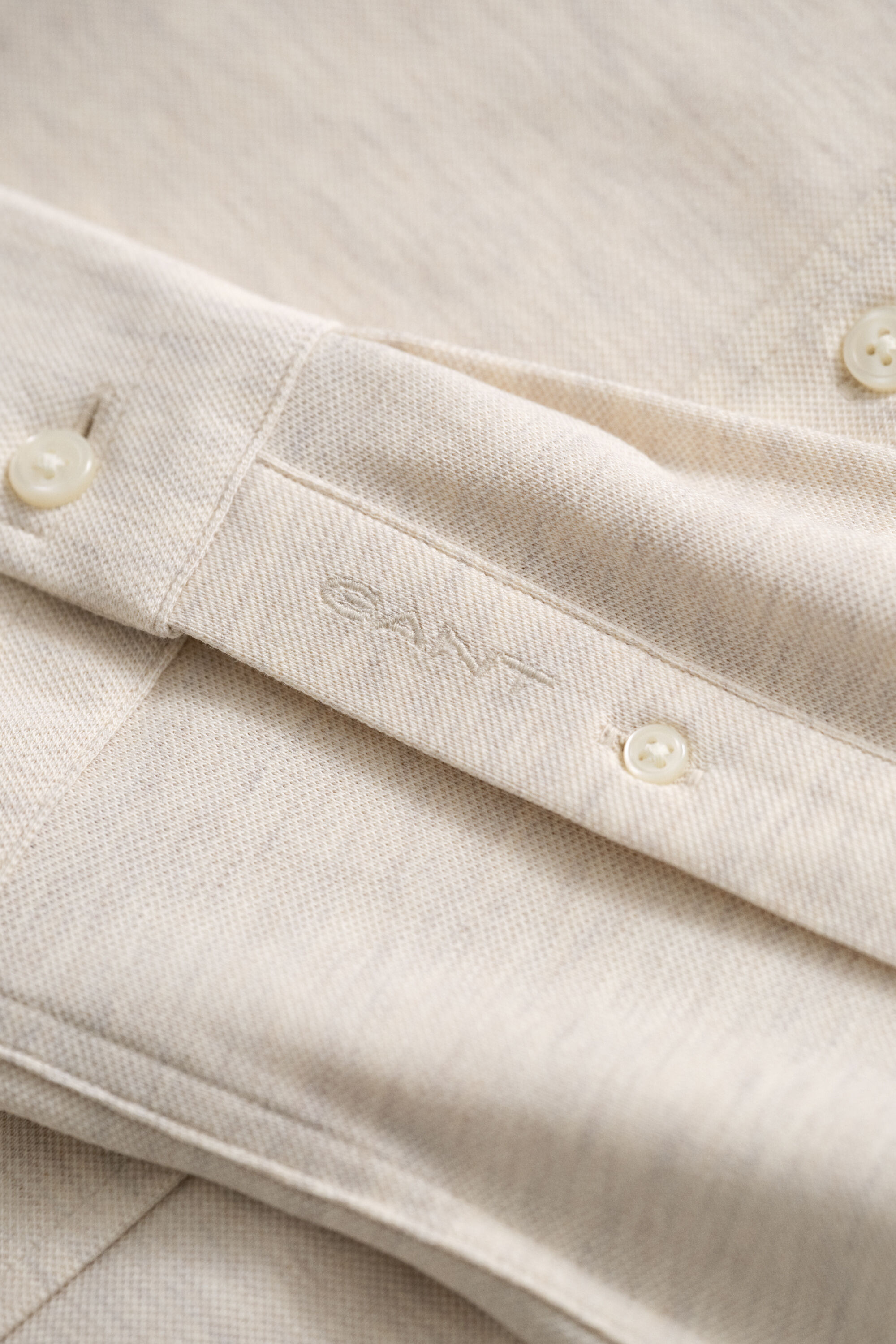 Camisa de punto de piqué elástico