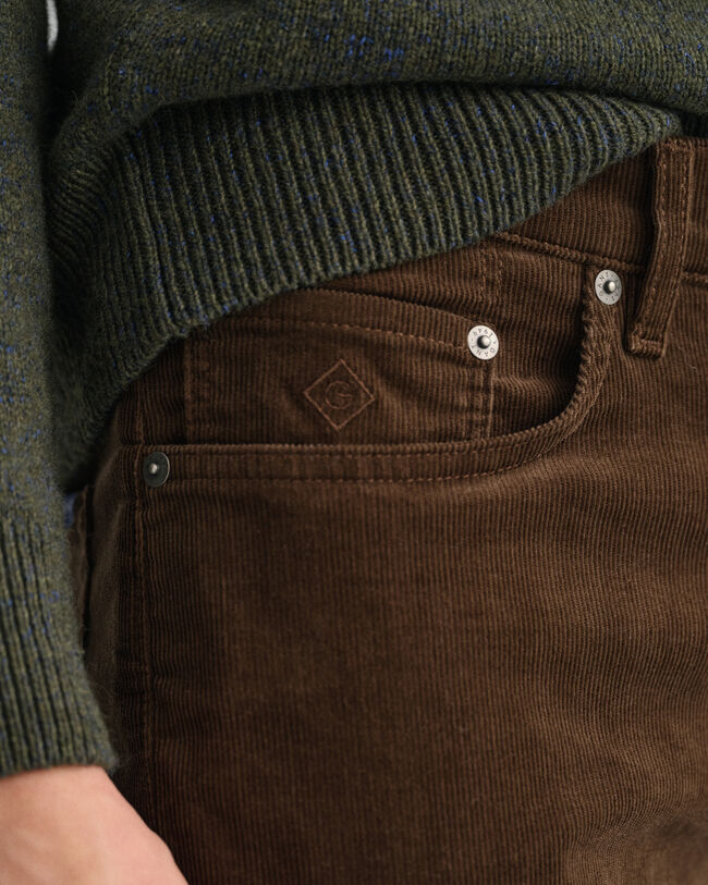 Pantalones de pana Slim Fit Hayes