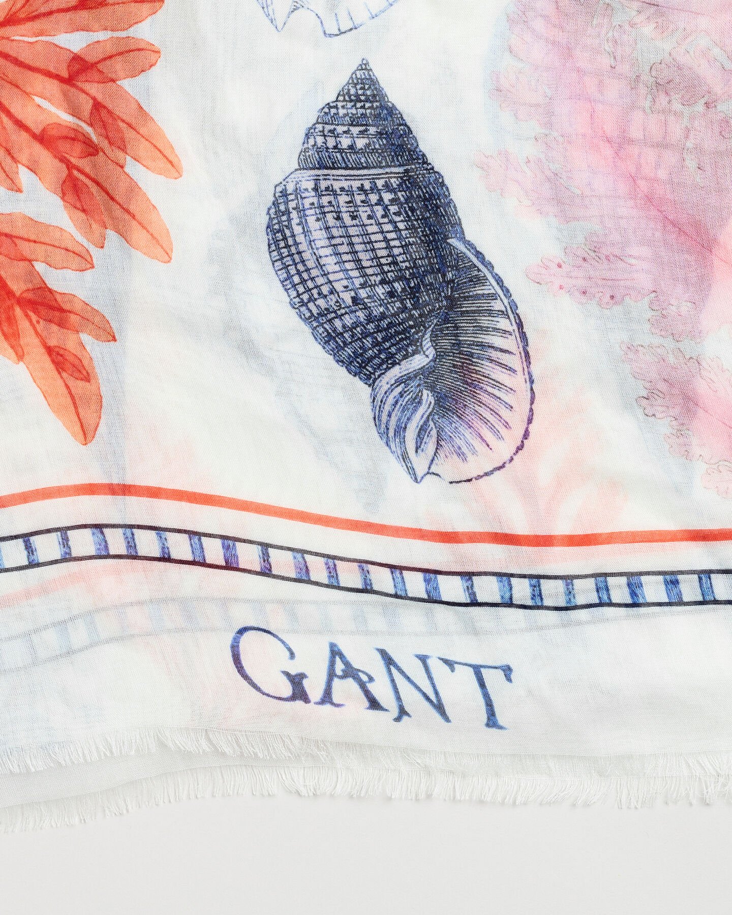 Pa&ntilde;uelo con estampado Seashell