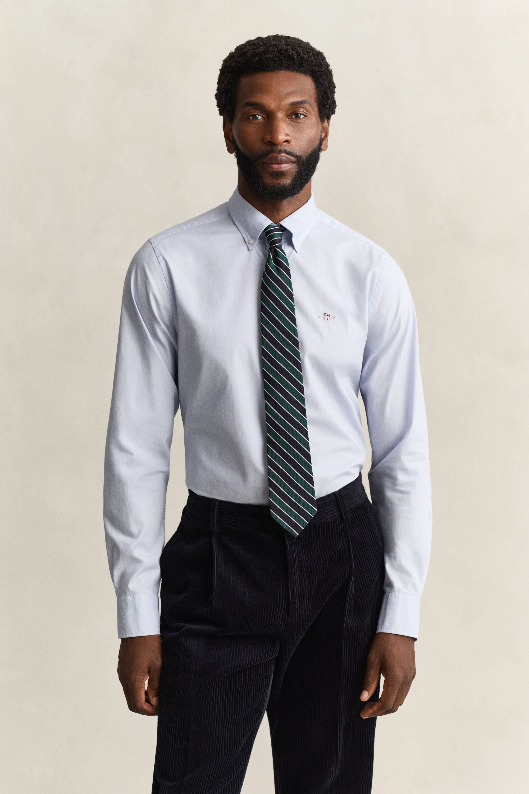 Camisa de popelina Slim Fit clásica