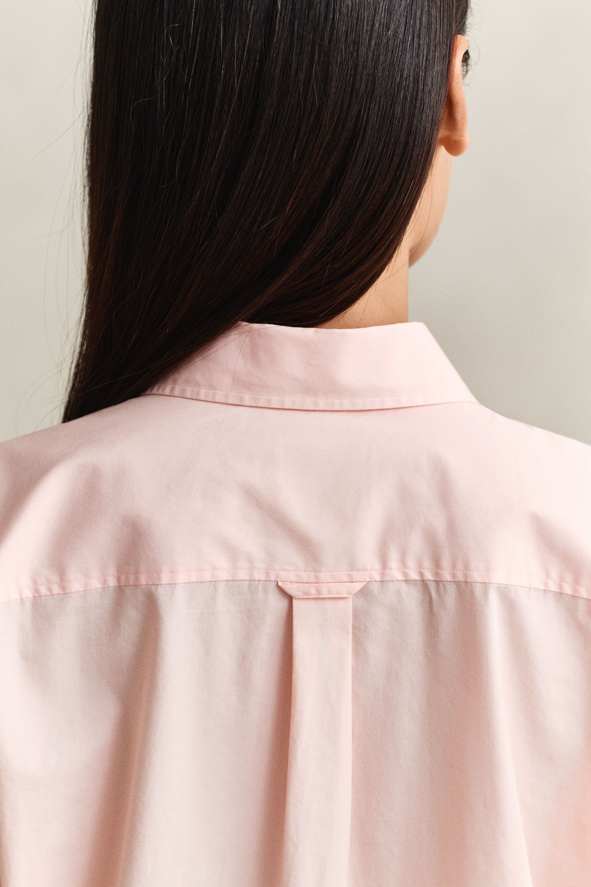 Camisa Relaxed Fit clásica de popelina