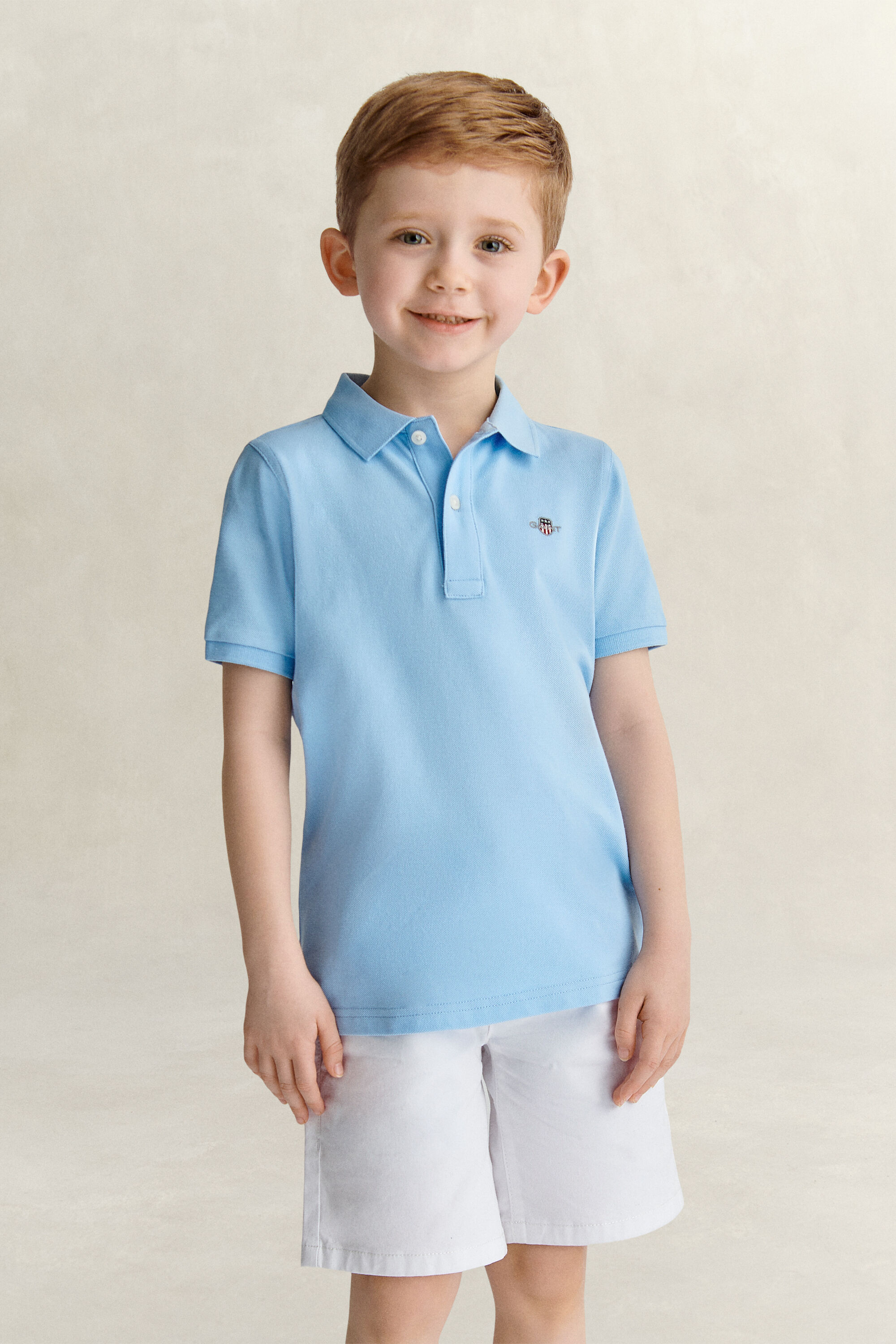 Polo de piqué Shield Kids