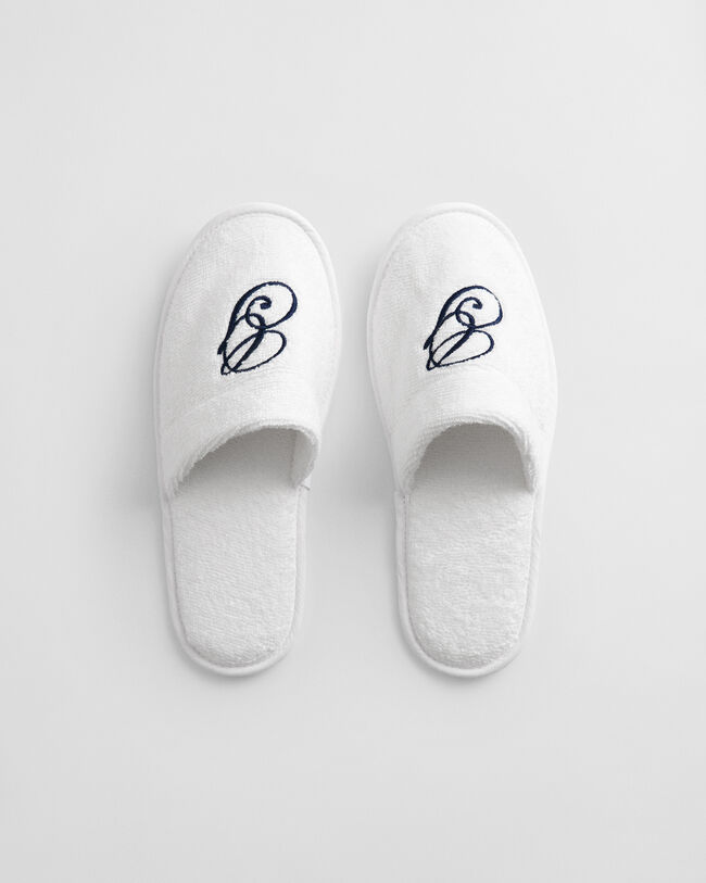 Zapatillas de estar por casa con bordado