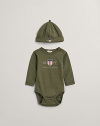 Body y gorro Archive Shield Baby