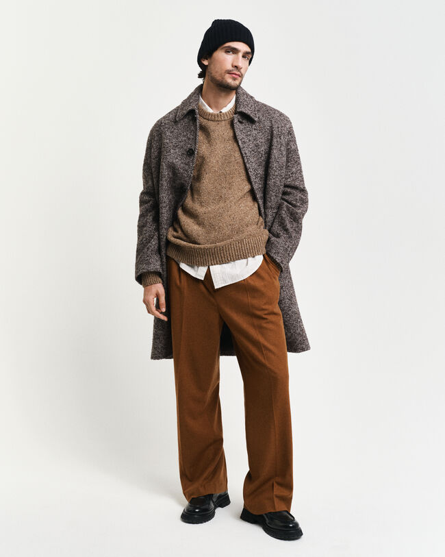 Jersey de cuello redondo Wool Nepps