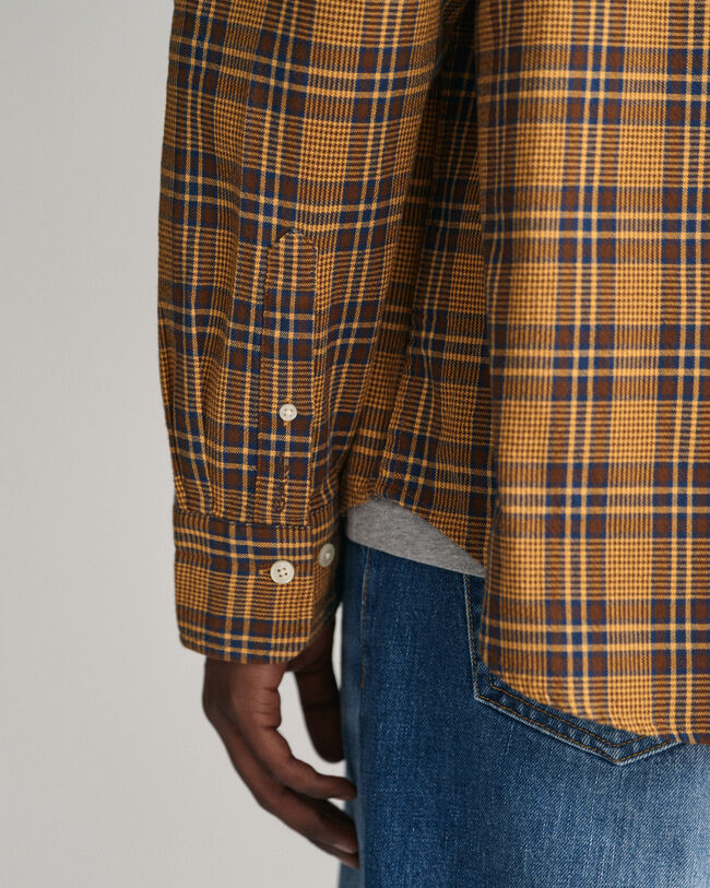 Camisa de cuadros Textured Relaxed Fit