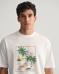 Camiseta Hawaiian Print
