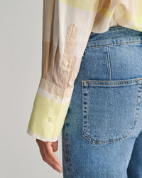 Camisa Relaxed Fit de cuadros Madras