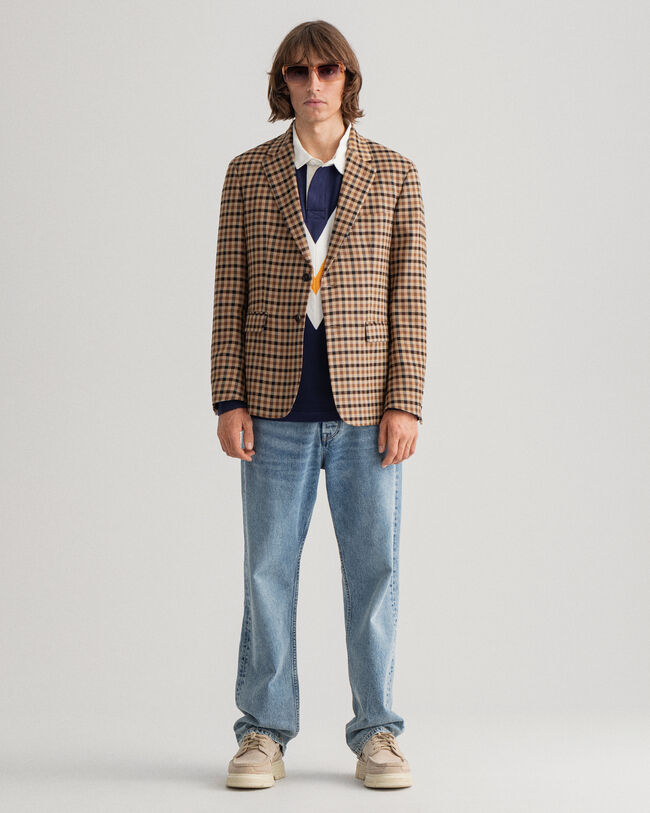 Americana Regular Fit a cuadros