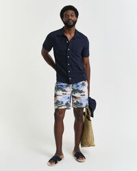 Camisa de manga corta con textura