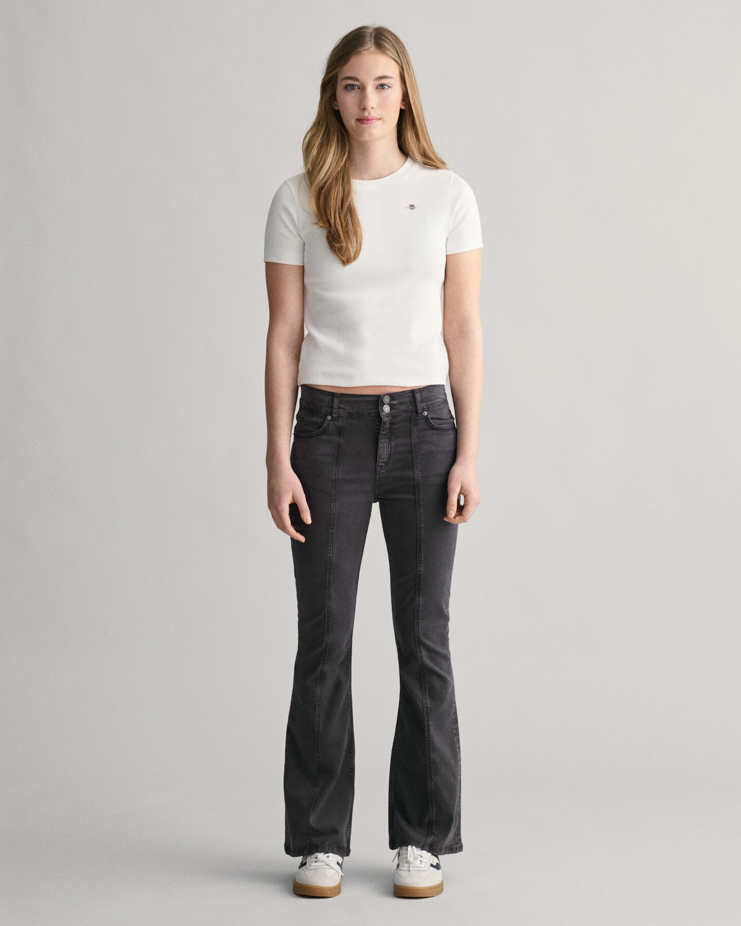 Pantalones bootcut de talle bajo Teen Girls