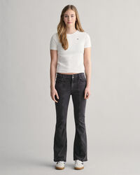 Pantalones bootcut de talle bajo Teen Girls