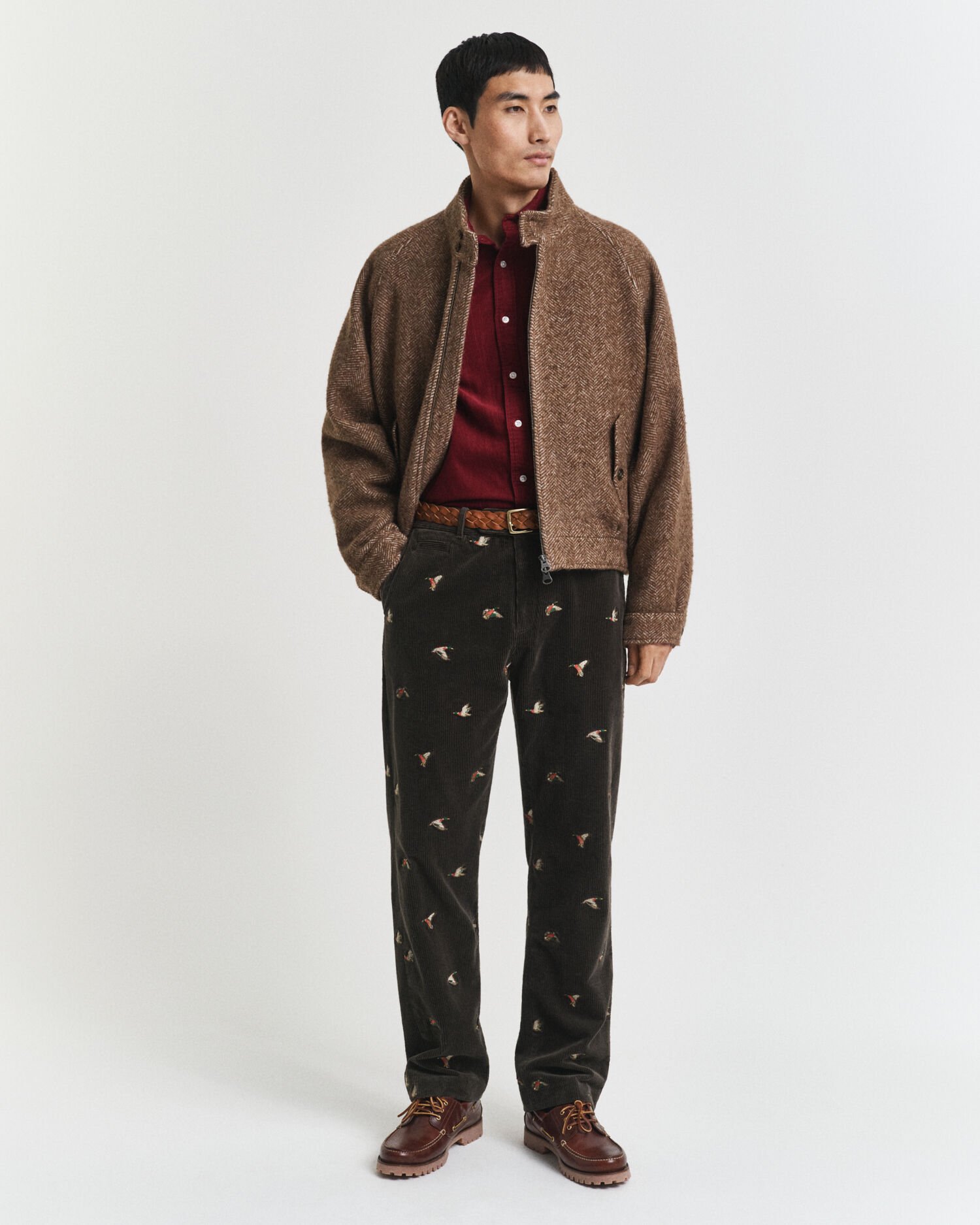 Camisa Regular Fit de pana