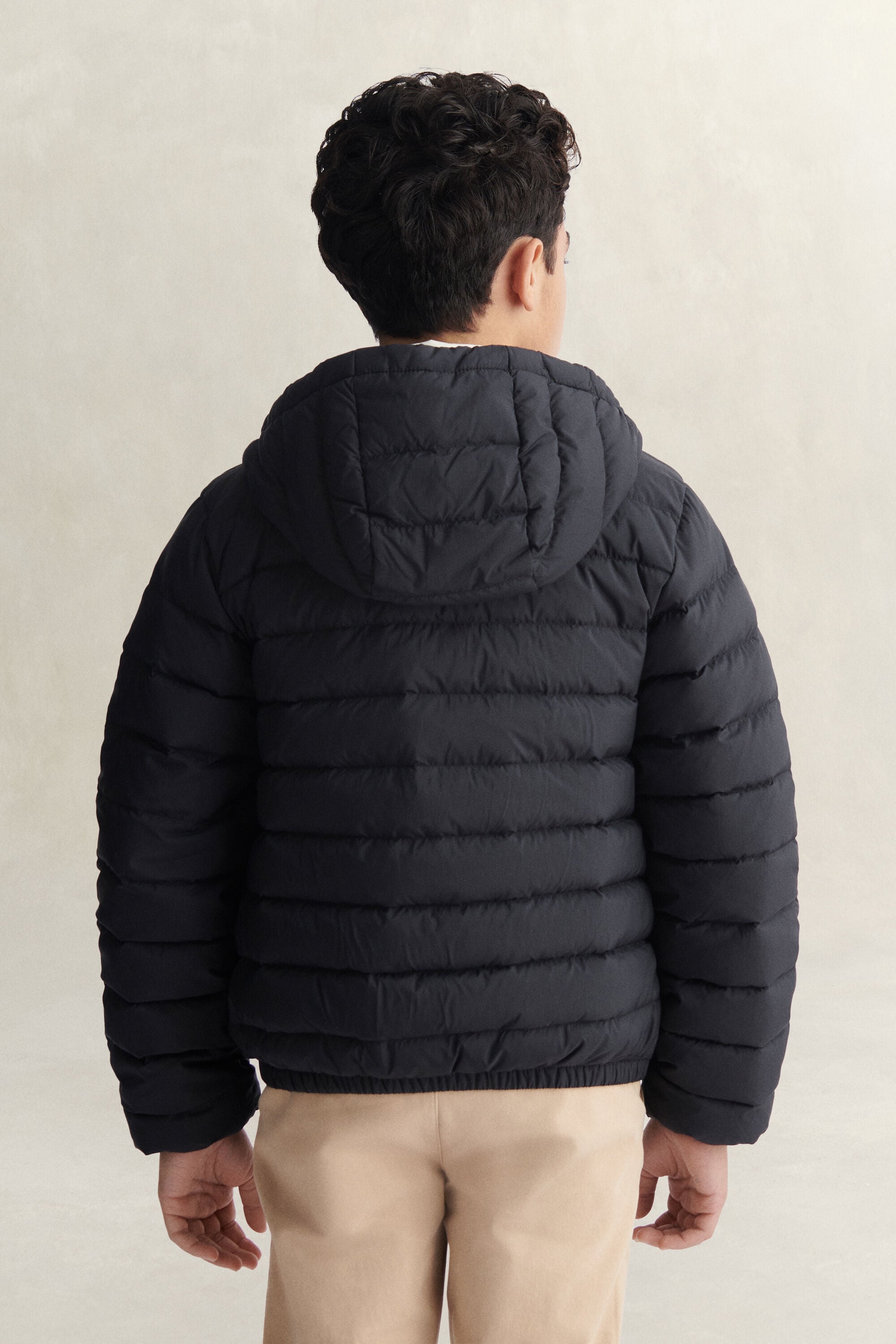 Chaqueta de plumón ligera con capucha Teen Boys