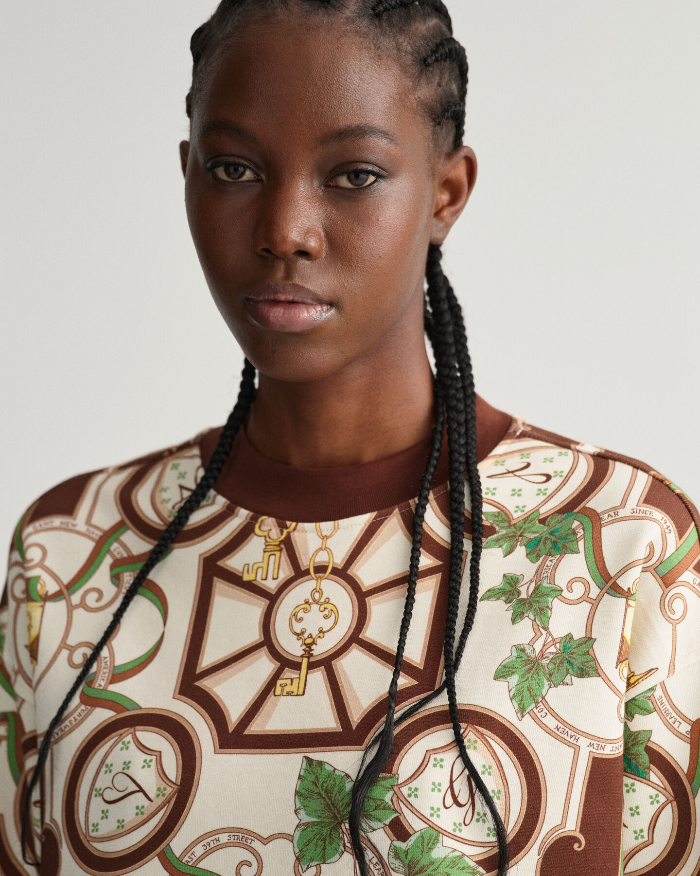 Jersey de cuello redondo American Luxe