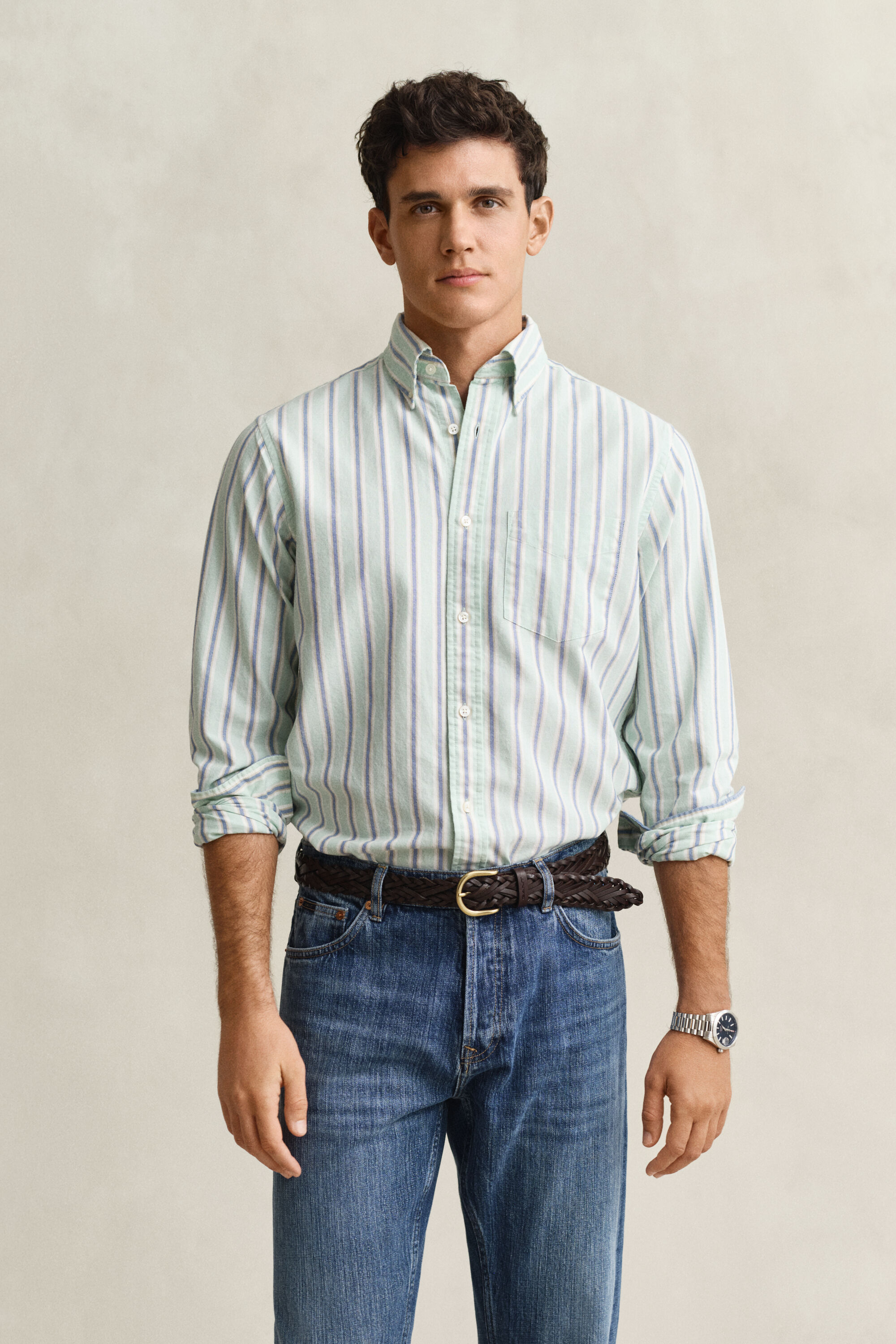 Camisa Oxford Archive de rayas