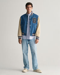 Camisa Oxford Relaxed Fit Heritage a rayas