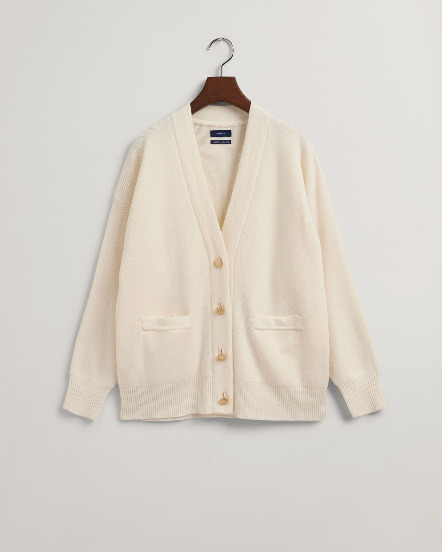 Cárdigan lisos extragrande