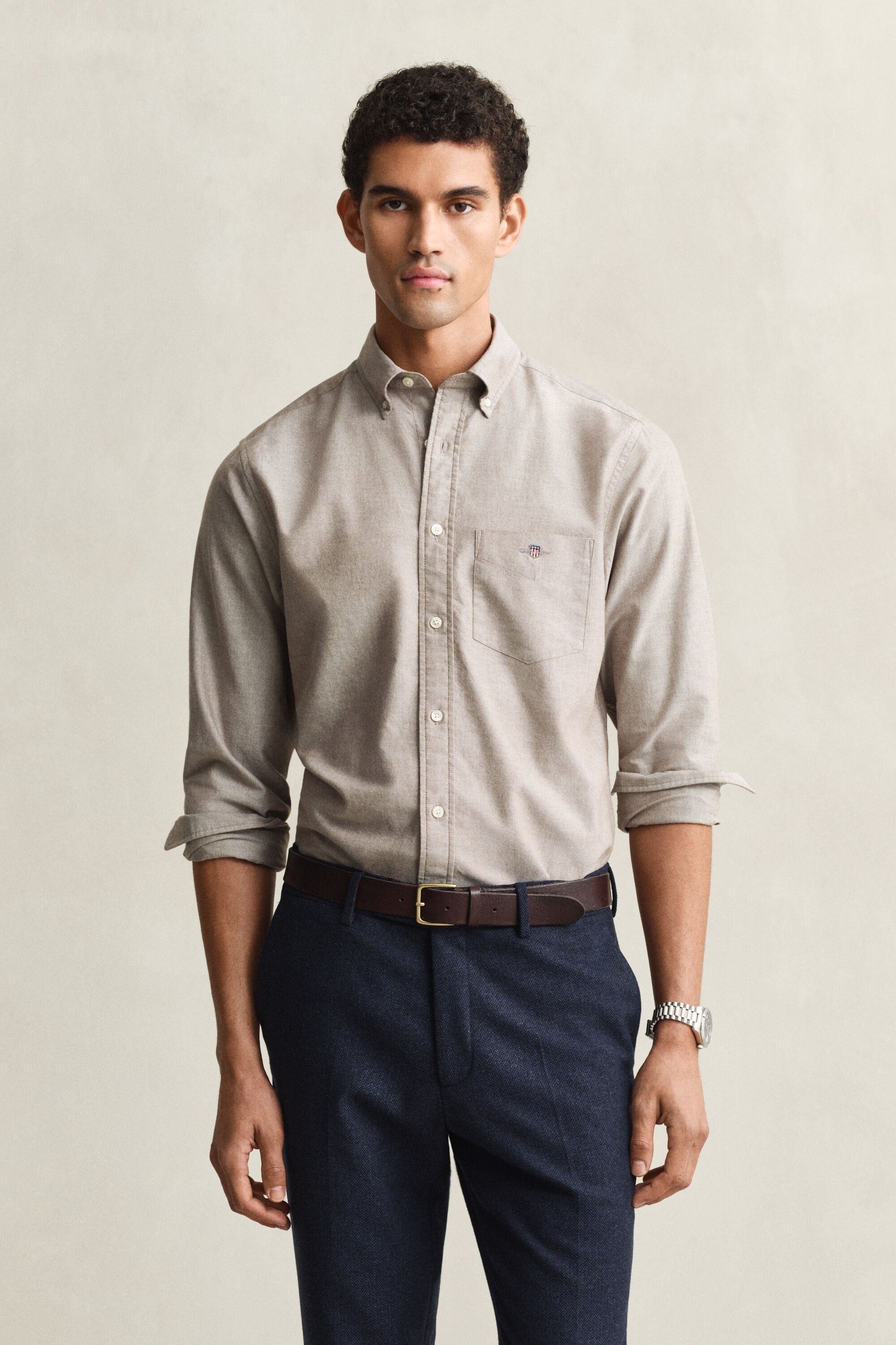Camisa Oxford clásica Regular Fit