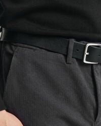 Pantalones Slim Fit de espiga de algodón