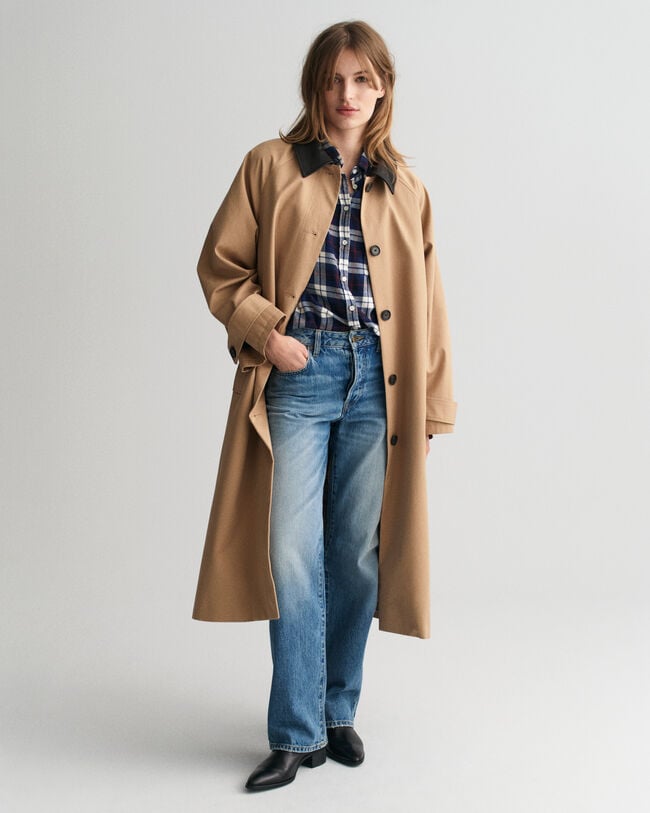 Camisa Relaxed Fit de franela a cuadros