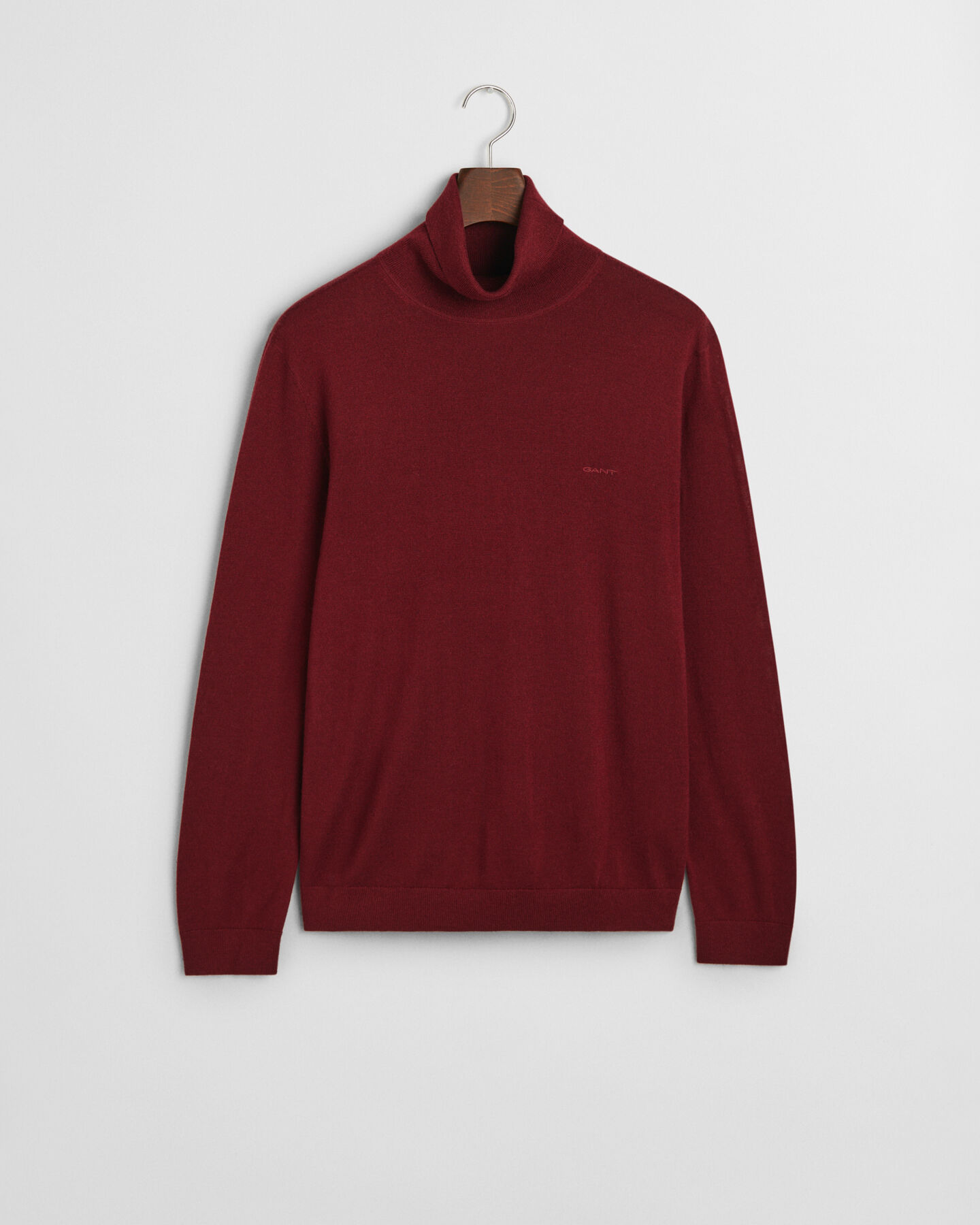 Jersey de lana merino extrafina con cuello de cisne