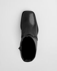 Botines Gwenety de piel con tacón