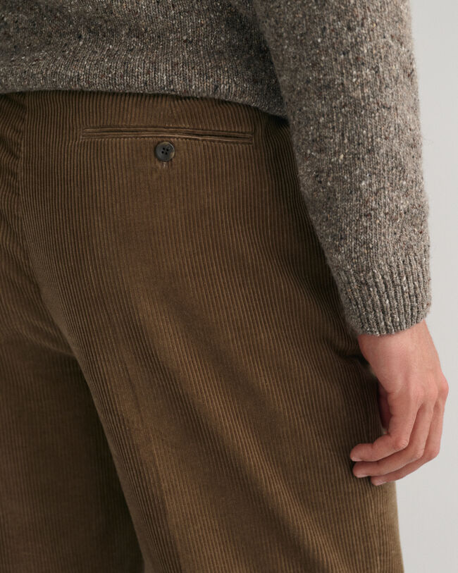 Pantalones de traje de pana