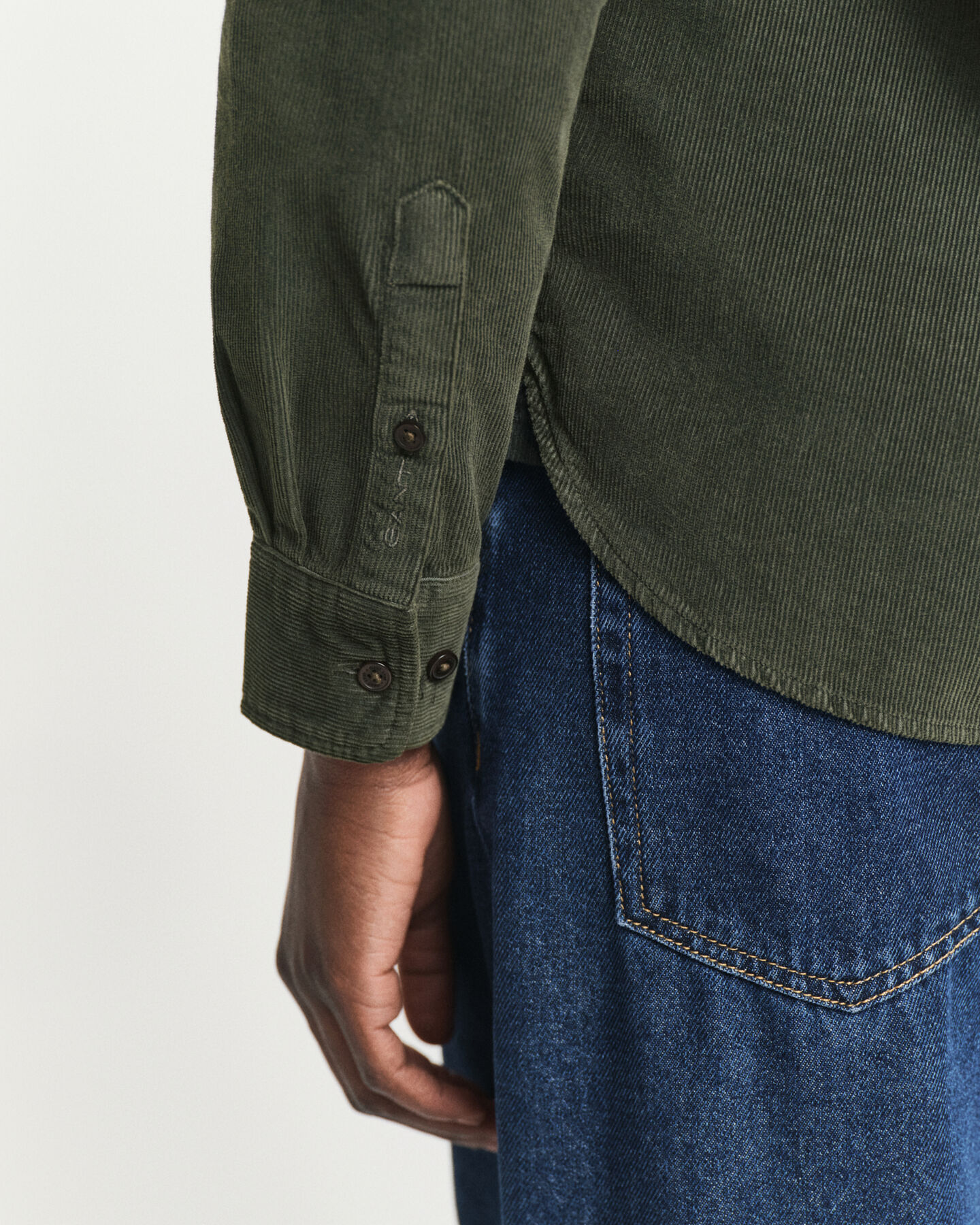 Camisa Regular Fit de pana