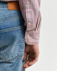 Camisa Oxford Relaxed Fit Heritage a rayas