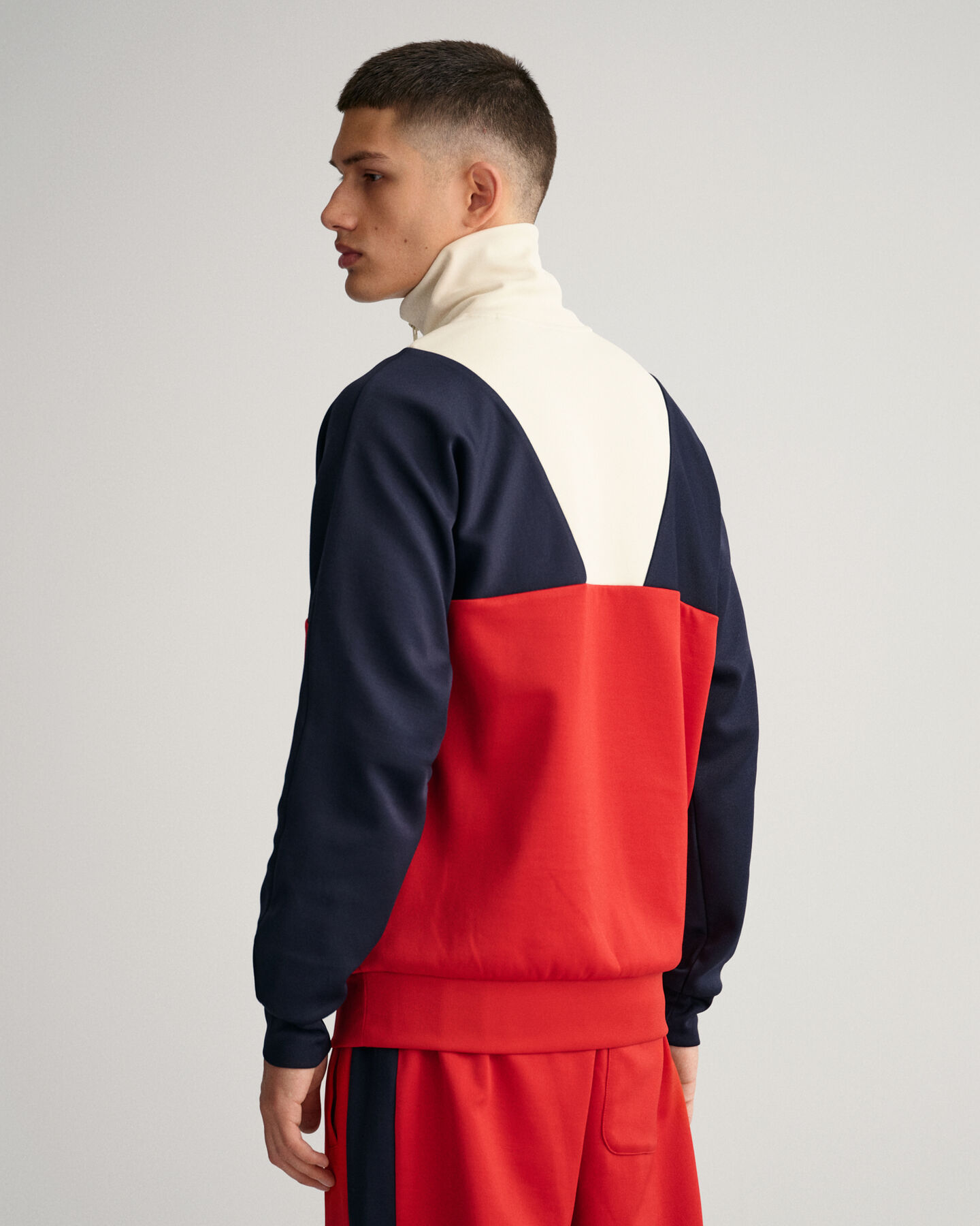 Jersey con media cremallera Tracksuit Crest Shield