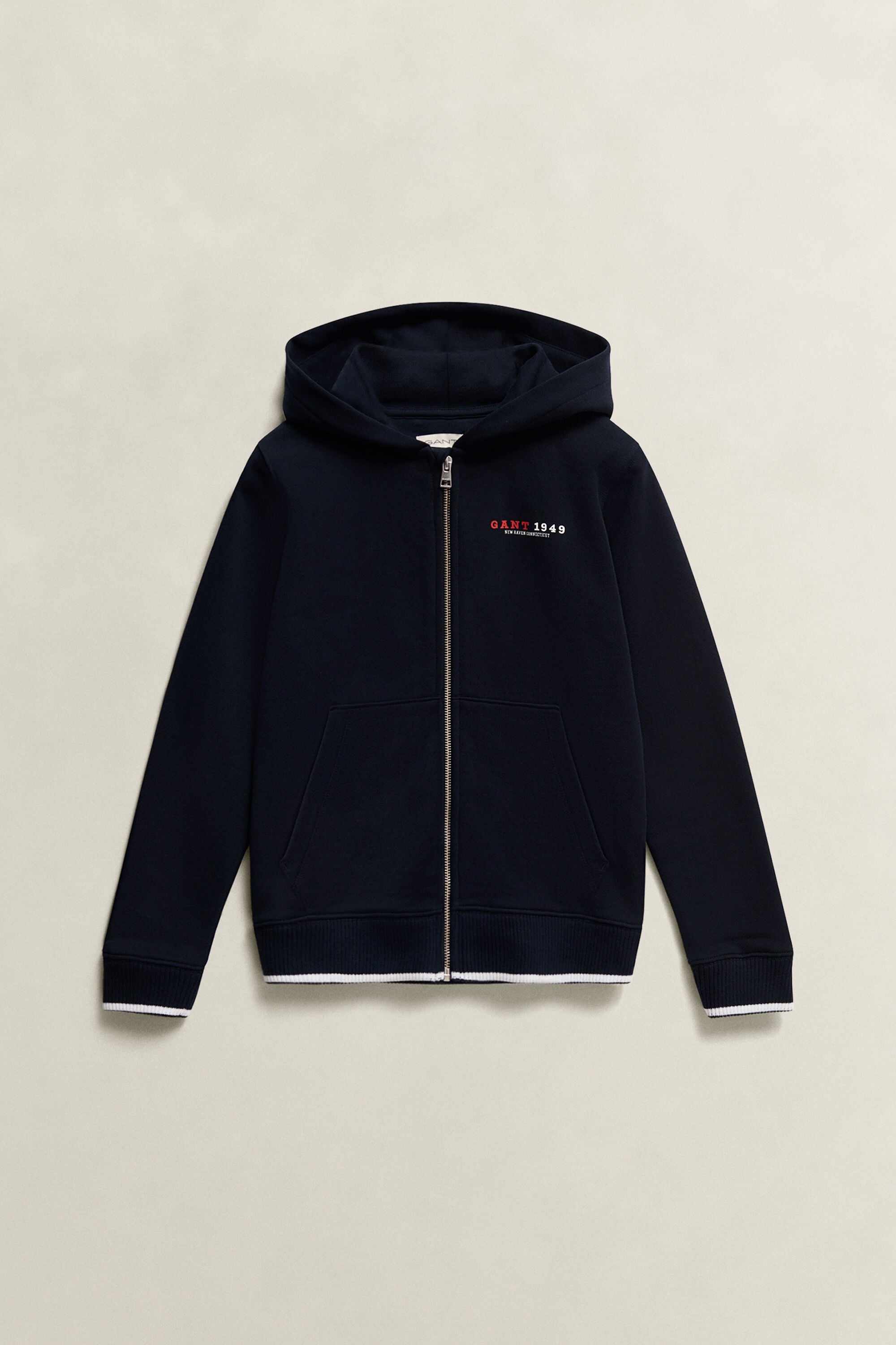 Sudadera con capucha y cremallera Collegiate Graphic Boys