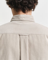 Camisa Regular Fit de pana de algodón