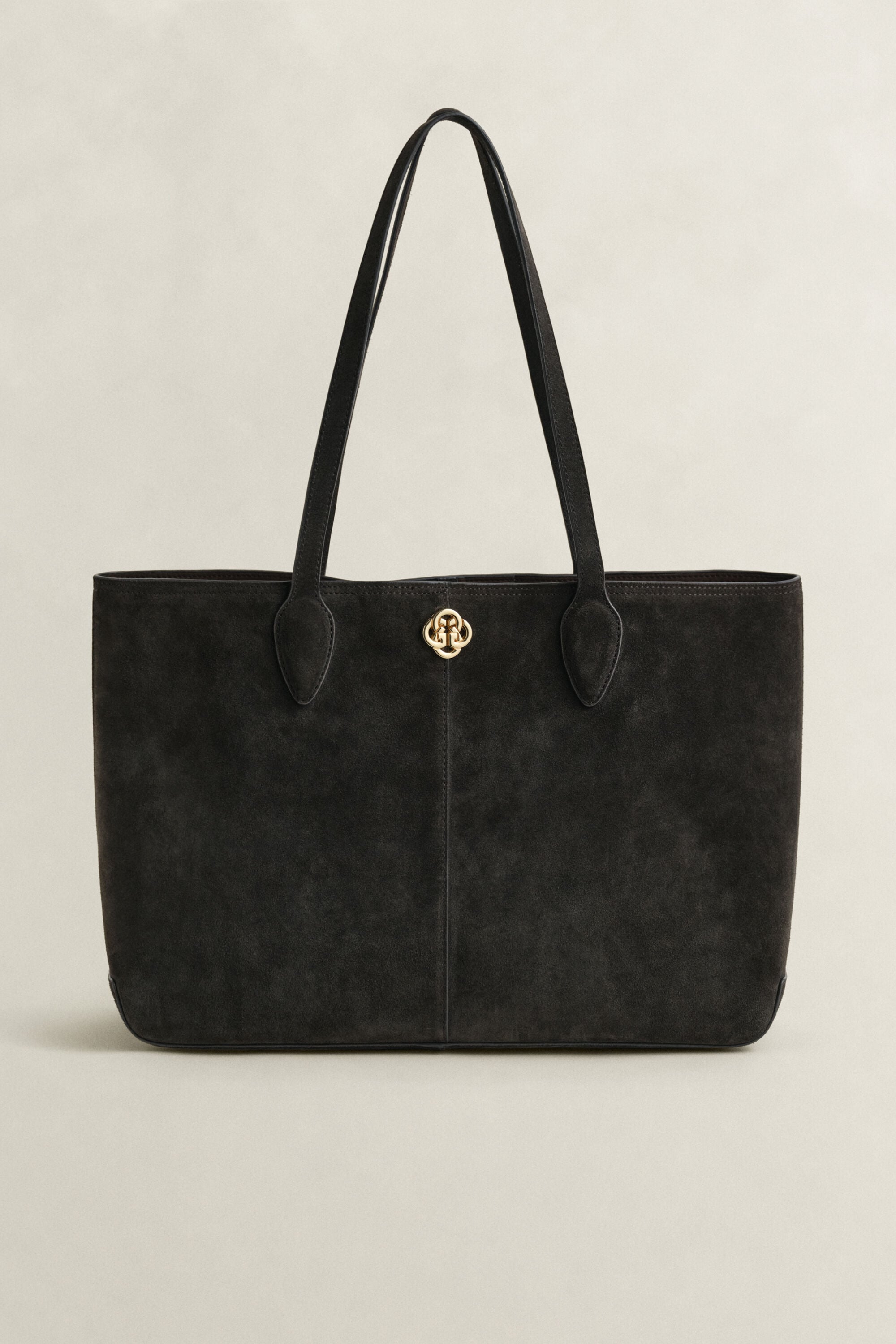 Bolso tote de ante