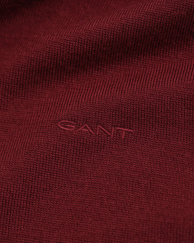 Jersey de cuello redondo en lana merino extrafina