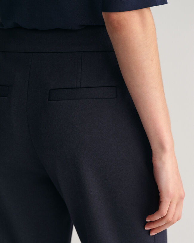 Pantalones pitillo de punto