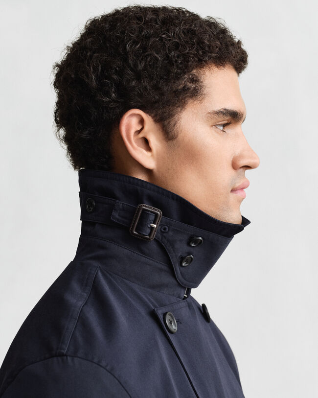 Gabardina en mezcla de algodón