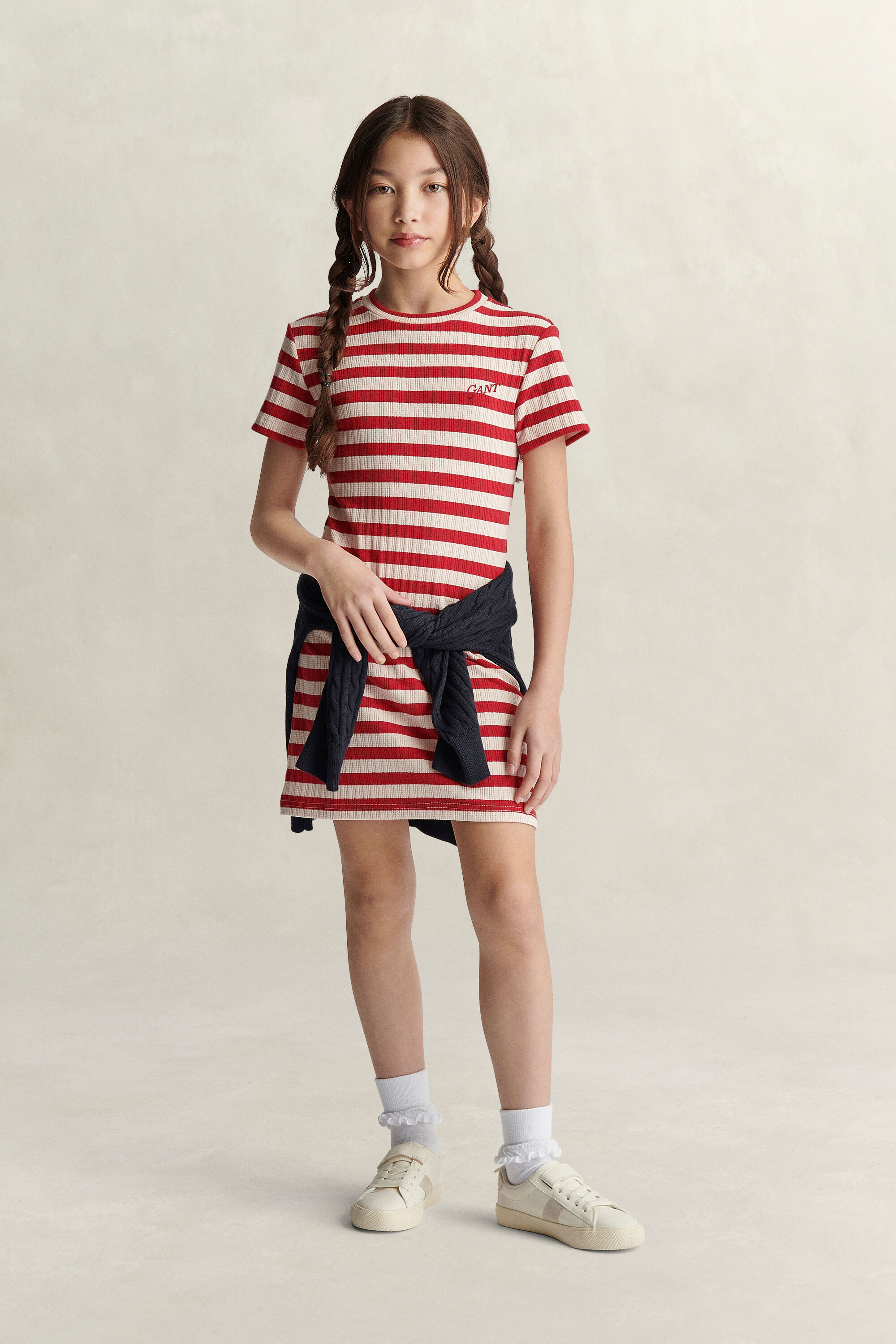 Vestido de rayas Teen Girls