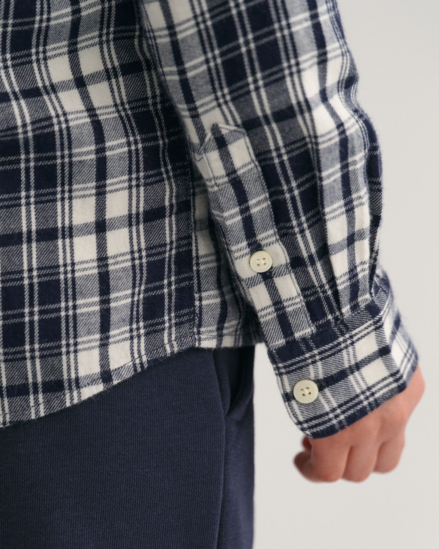 Camisa de franela a cuadros Regular Fit Kids