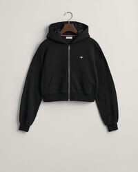 Sudadera corta con cremallera y capucha Shield Teen Girls