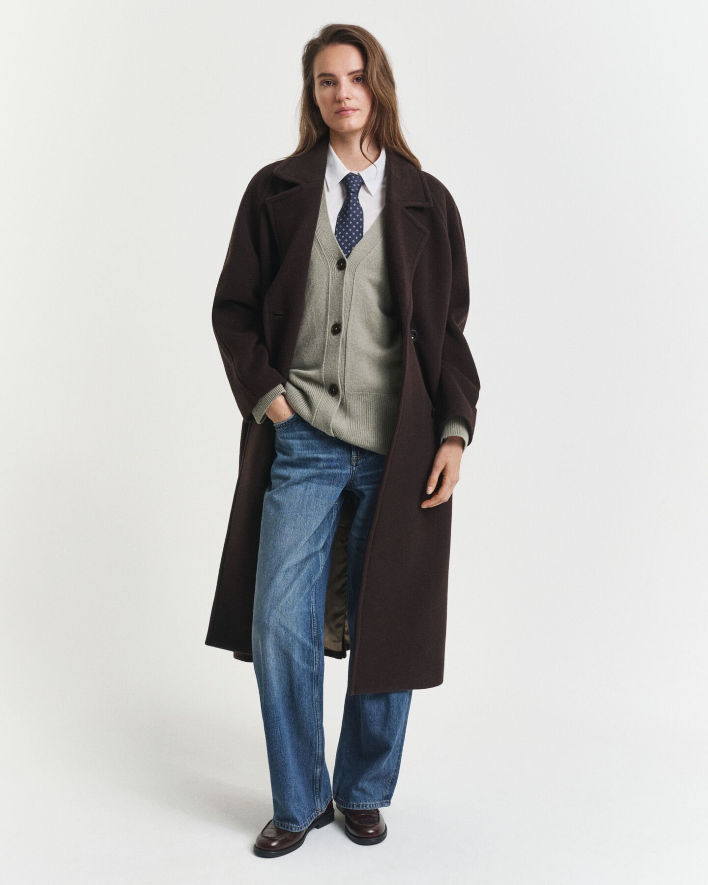 Cárdigan de mezcla de lana y cachemir