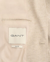 Americana de algod&oacute;n y lino