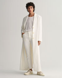 Vaqueros tobilleros Slim Fit blancos