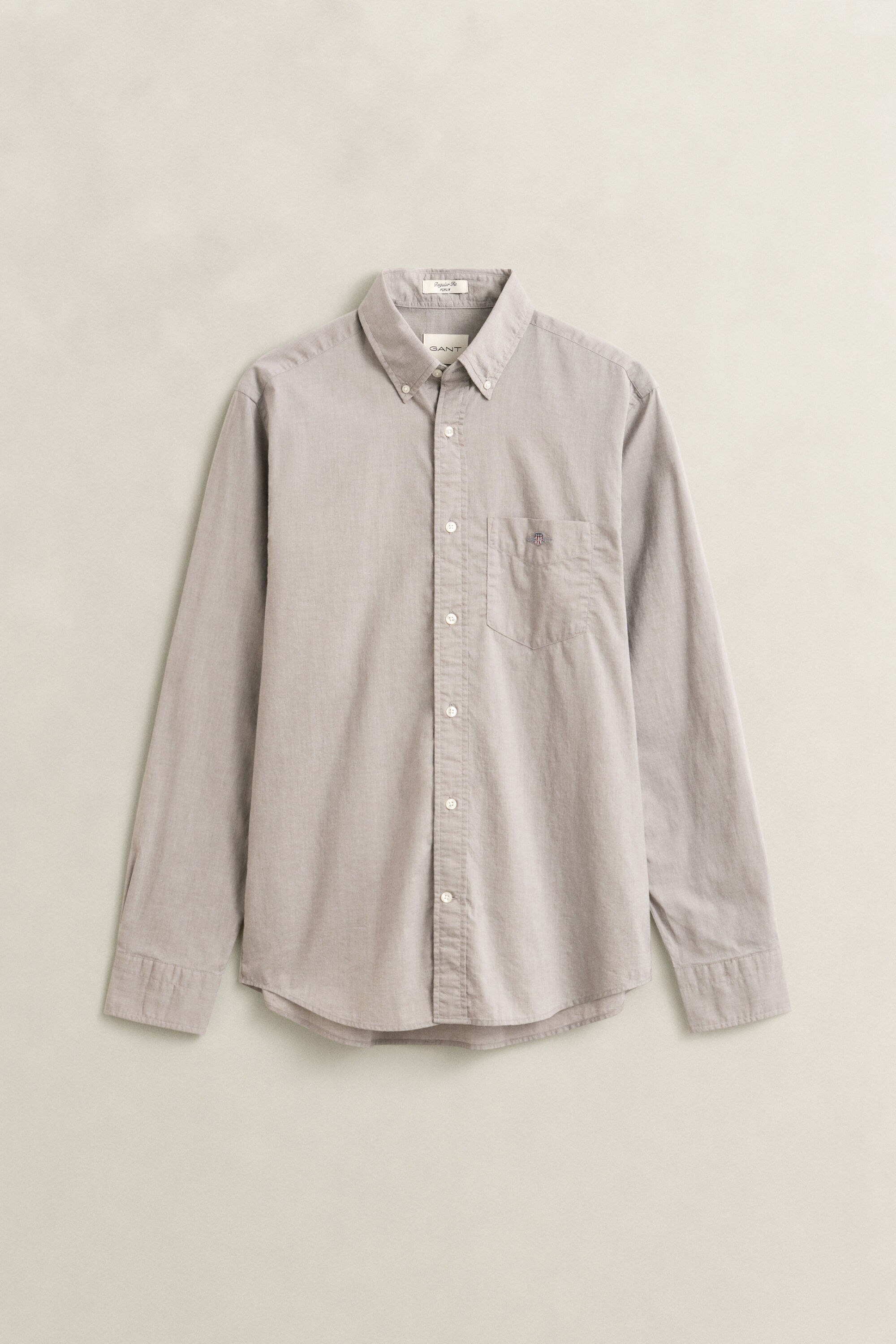 Camisa Regular Fit clásica de popelina
