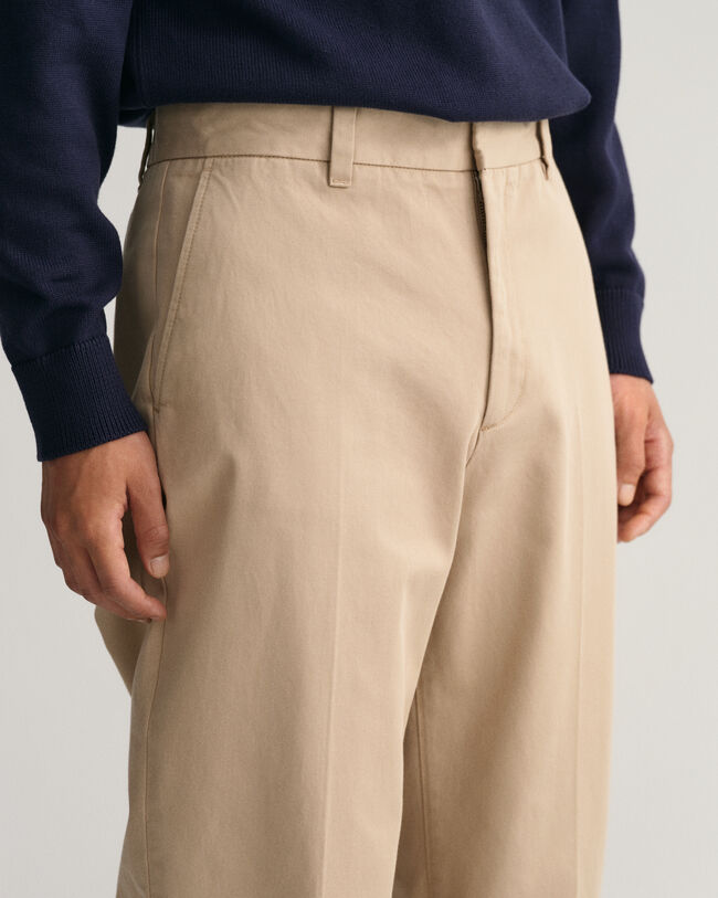 Pantalones chinos Straight Fit amplios