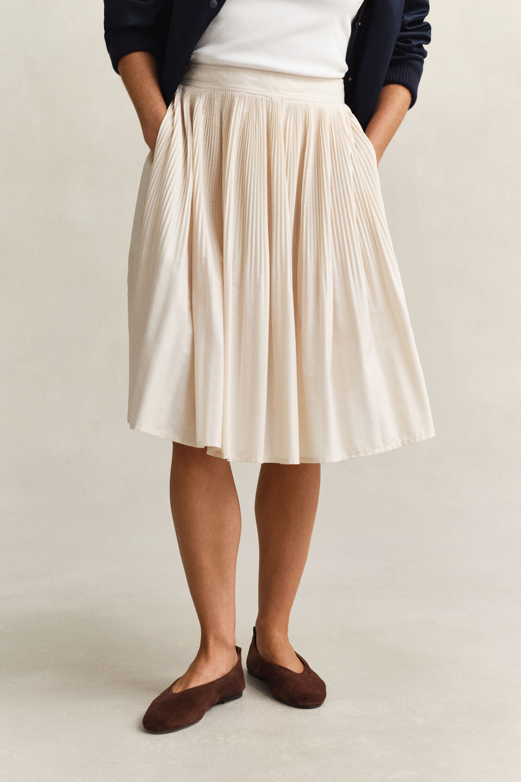 Falda plisada