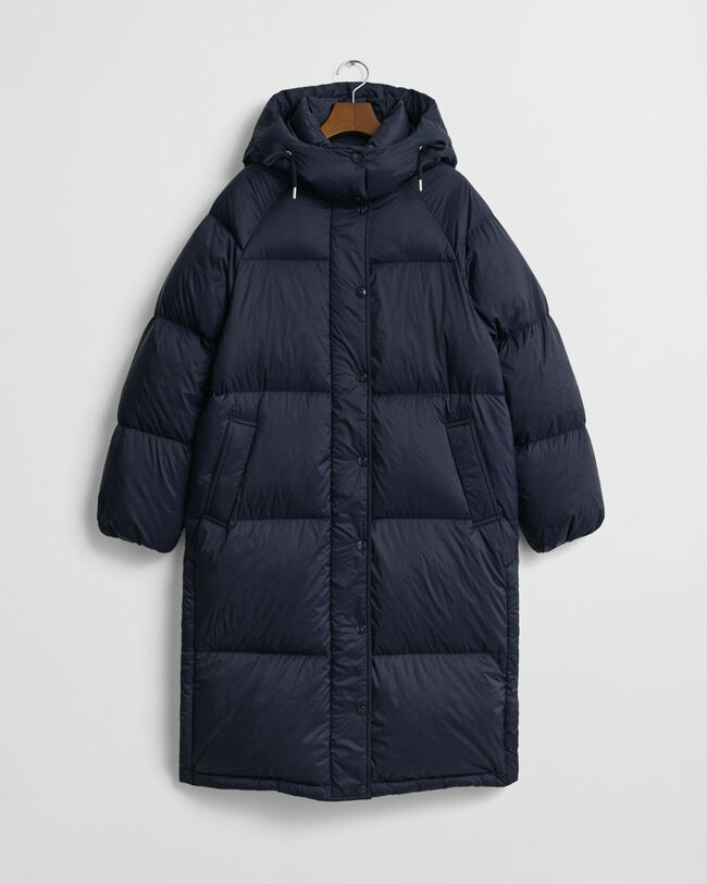Abrigo de plumón de largo completo