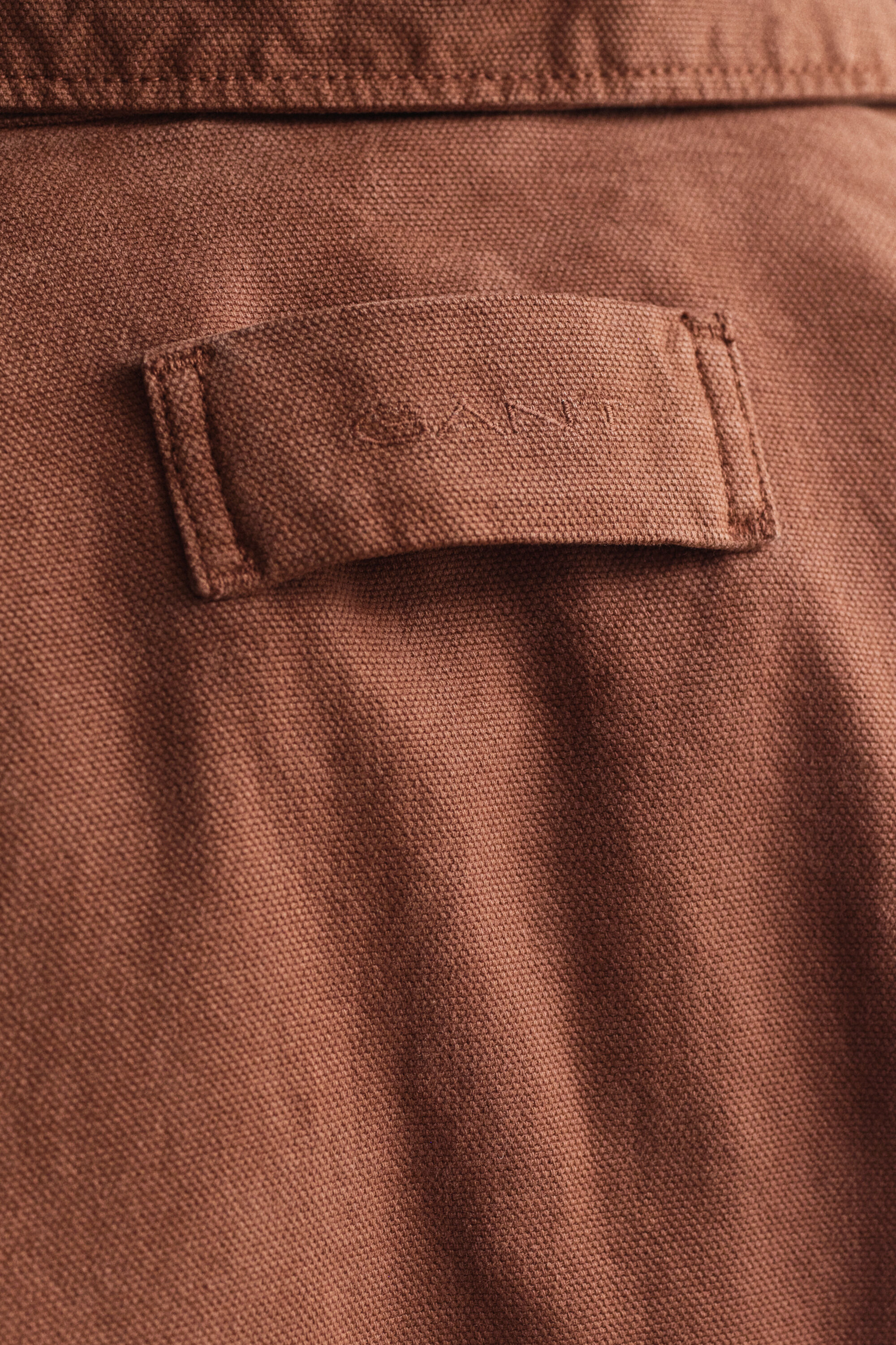 Cazadora de lona de algodón