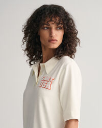 Vestido tipo polo Terry Cloth